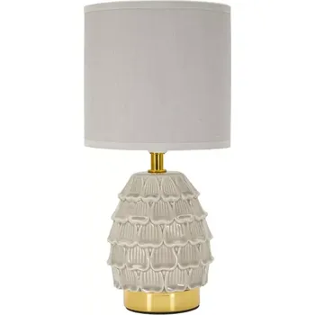 Lampička Stolní lampa Pigny 30,5 cm šedá