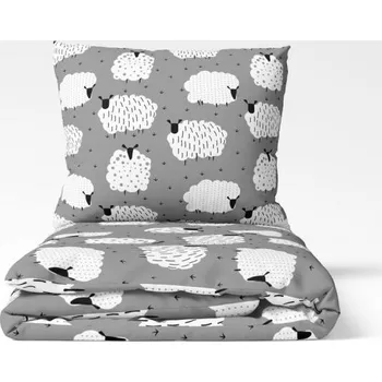 Povlečení Chanar Bavlněné povlečení Ovečky 140x200 70x90