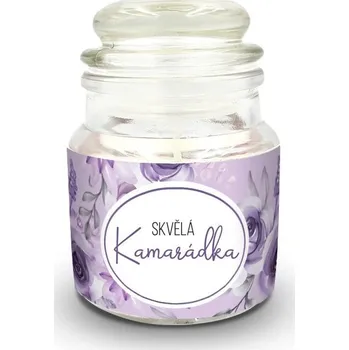 Svíčka Nekupto Svíčka s věnováním - SKVĚLÁ KAMARÁDKA f070069