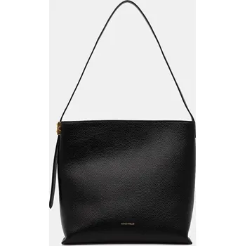 Kabelka Kožená kabelka Coccinelle C-ME LOCK E1.U4K.13.02.01 černá 99X, vel. ONE SIZE