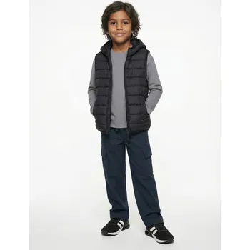 Oblečení a móda Sinsay - Kalhoty rovného střihu - námořnická modrá - 135GX-59X - 135GX-59X-140