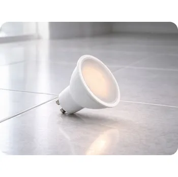 Žárovka LED žárovka GU10 4.5W, 400lm, 100°, CREE chip Studená bílá