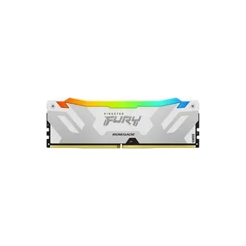 Operační paměť Kingston DDR5 Fury Renegade White RGB 32GB 2x16GB 6400MHz CL32 DIMM On Die ECC XMP 1.4V KF564C32RWAK2 32 KINGSTON DIMM DDR5 (Kit of 2) FURY Renegade White RGB XMP 32GB 6400MT/s CL32