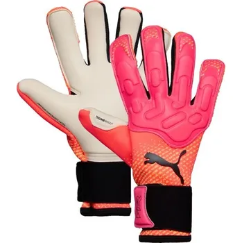 Brankářské rukavice Pánské brankářské rukavice Puma FUTURE PRO HYBRID 10 Růžová, Černá