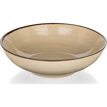 Talíř talíř hluboký 18cm PALAS keramický KRÉM