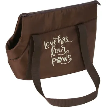 Taška pro psa a kočku Akinu HUGS Taška Econ pro psy hnědá 20 x 30 x 24 cm