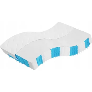 Matrace Matrace pružinová 140x190 cm bílo-černá