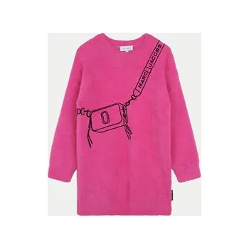 Dámské šaty Marc Jacobs Úpletové šaty W60386 M Růžová Regular Fit 12Y
