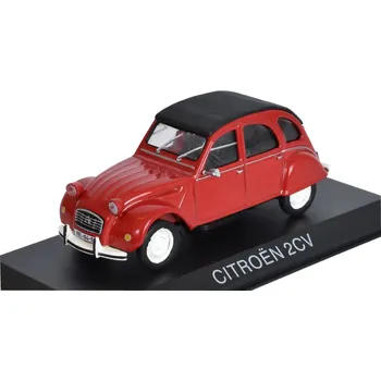 autíčko Citroen 2CV 1:43 - DeAgostini Legendás Autói časopis s modelem Citroen 2CV - kovový model