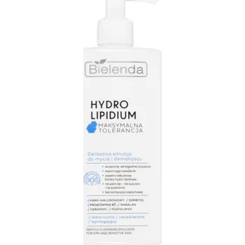 Přípravek na čištění pleti a oči Bielenda HYDROLIPIDIUM čisticí emulze 300 ml