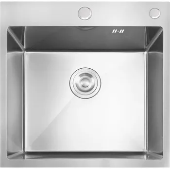 Nerezový dřez Nerezový dřez MIXXUS MH5050 SS COLOR se sifonem, nerez