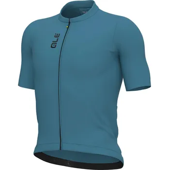 cyklistický dres dres ALÉ COLOR BLOCK PRAGMA Eucalyptus XXL
