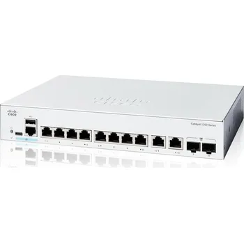 Počítač Cisco Catalyst switch C1200-8T-E-2G (8xGbE,2xGbE/SFP combo,fanless)