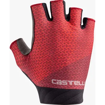 Cyklistické rukavice dámské rukavice Castelli Roubaix Gel 2 Glove Hibiscus L