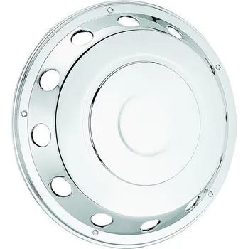 Poklice na kolo Kryt kola 22,5" přední velký chromový