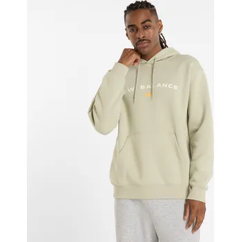 Pánská mikina Pánská mikina New Balance MT51516OVN – zelené