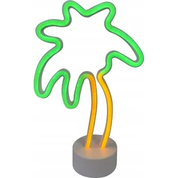 Lampička NEONOVÁ LED LAMPA PALMA 5W RŮŽOVÁ ZUMA LINE