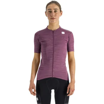 cyklistický dres dámský dres Sportful Supergiara W Jersey Prune S