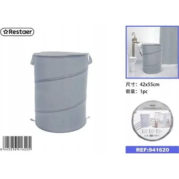 Koš na prádlo Odolný koš na prádlo Oxford 42x55 cm v šedé barvě