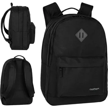 Školní batoh Vícekomorový Školní batoh CoolPack černý, odstíny žluté a zlaté 27 l