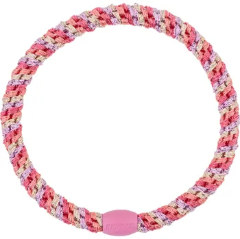 BON DEP Tenká gumička do vlasů Kknekki "Mix Raspberry-Pomerant"