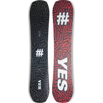 Snowboard YES snowboard - Standard Black (MULTI) velikost: 156