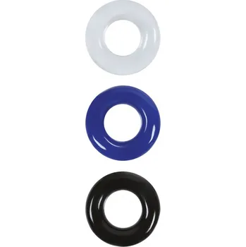NS Novelties Renegade Stamina Rings kroužky na penis sada 3ks