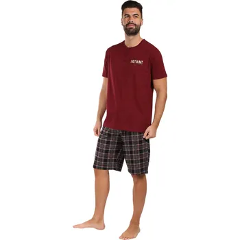 Pánské pyžamo Pánské pyžamo Nedeto vícebarevné (1NAKV4) 3XL Možnost vrácení zboží ZDARMA do 120 dnů!