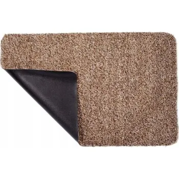 Rohožka čisticí zóna na boty hnědá PVC 70x46 cm
