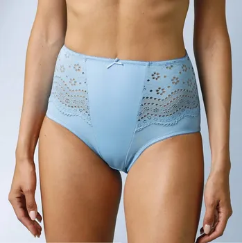 Kalhotky Sada 2 kalhotek maxi z mikrovlákna Osilio, s vysokým pasem modrá 38/40