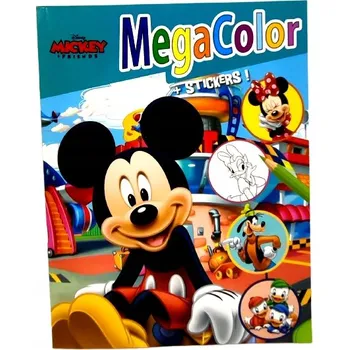 omalovánky Omalovánka Mickey Mouse a jeho přátelé + samolepky .