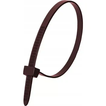 Stahovací páska Super silné stahovací pásky hnědé 3,6x200 mm 100 kusů DEDRA