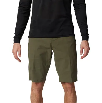Cyklistické kalhoty FOX Ranger Short W/Liner kraťasy pánské olive green, 32