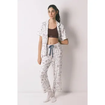 Dámské pyžamo Pyžamo women'secret 3793066 bílá 00X, vel. M