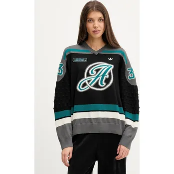 Dámský svetr Svetr s příměsí vlny adidas Originals KS6459. šedá 90X, vel. XS