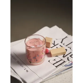 Svíčka Sinsay - Vonná svíčka Flowers Meadow - růžová - 457CO-30P - 457CO-30P-ONE