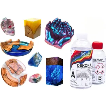 Epoxidová pryskyřice DEKORA 50-48-660 čirá UV++ Balení A+B: 4,2 kg