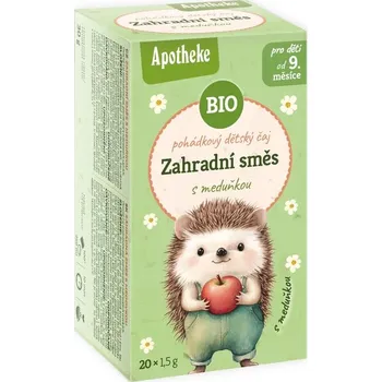 Čaj Aphoteke Čaj dětský Zahradní směs s meduňkou BIO 30 g