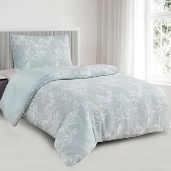 Povlečení Žakárové povlečení Alabama zelená, 140 x 200 cm, 70 x 90 cm