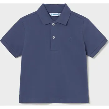 Dětská bavlněná polokošile Mayoral 102.3E.Baby.PPY2 námořnická modř 59X, vel. 98