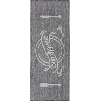 Běhoun Cucina Bon Appetit 105622 Grey Cream