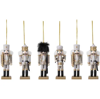 Vánoční dekorace Bloomingville, Dekorace vánoční Nikita zlaté 6 ks - Formadore