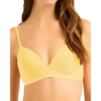 Dámské oblečení Dámská podprsenka Emporio Armani 164410 4R235 žlutá žlutá L