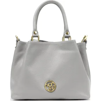 Kabelka Kožená kabelka Gregorio 1743 MN šedá