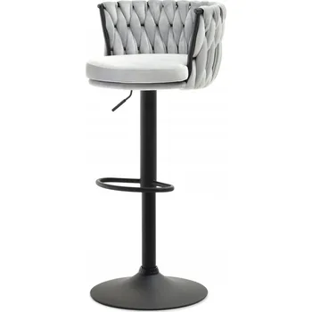 Jídelní židle Barová Židle Mebel-Partner odstíny šedé 103 cm látka