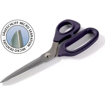 Krejčovské nůžky Prym profesionální krejčovské nůžky Xact 25 cm, s jemným mikroozubením