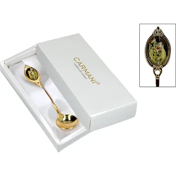 Příbor Lžička na cukr - G. Klimt, Polibek (CARMANI)