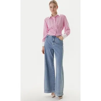 Pánská košile Morgan Košile 261-CLICK.F Růžová Slim Fit 44