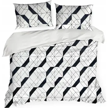 Povlečení Povlečení 220x200 3 Č. Design91 Mikrovlákno Geo 01