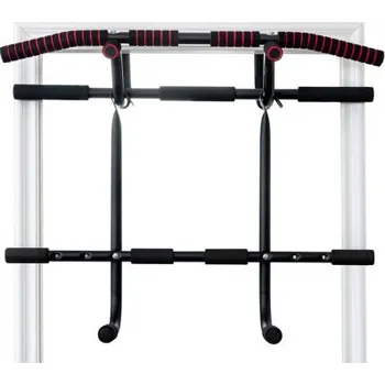 Posilovací lavice Multifunkční hrazda na shyby SP37570, 101 x 57,5 x 96 cm, černá - A COSTWAY